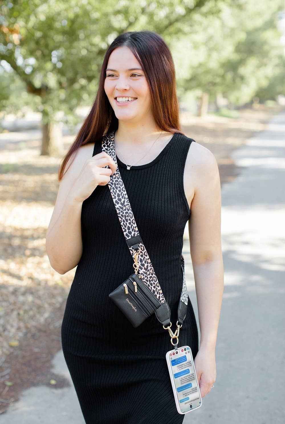 Clip & Go Crossbody w/Zippered Pouch: Black | The Jaded Clip & Go Crossbody w/Zippered Pouch: Black | The Jaded