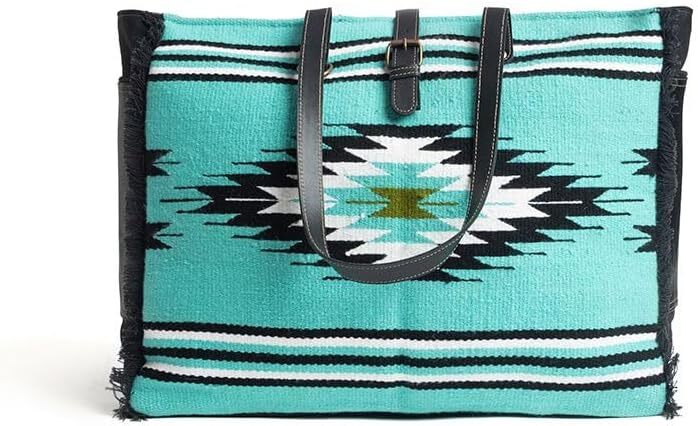 Riverbend Serape Weekender Bag The Jaded Spade LLC